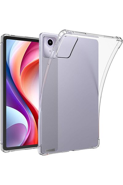 erorex جراب شفاف من T Tersely لجهاز Lenovo Tab M11 مقاس 11 بوصة (2024)، جراب Air Hybrid Slim Fit مقاوم للصدمات من الكريستال
