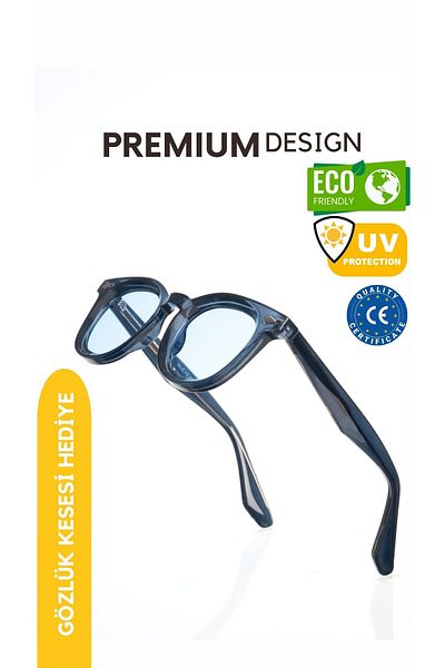WATCHOFROYAL Royal Eyewear Re6248 Blue Unisex Sunglasses