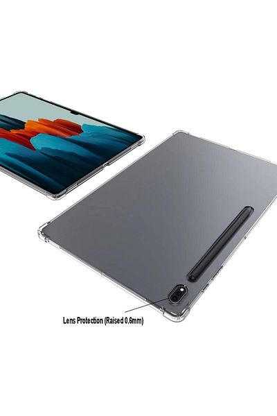 erorex حافظة JENKEM لجهاز Samsung Galaxy Tab S8 2022 - شفاف