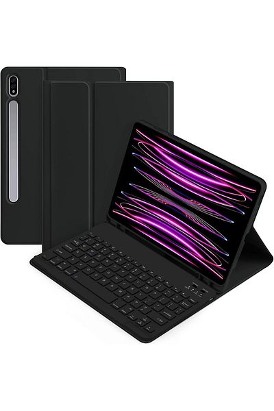 erorex حافظة لوحة مفاتيح Fegishilly متوافقة مع Samsung Galaxy Tab S9 Ultra 2023 مقاس 14.6 بوصة غطاء نحيف من البولي يوريثان