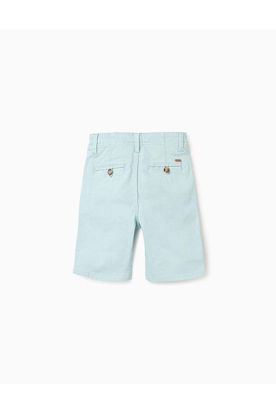 Ziddy Chino Twill Shorts for Boys 'Midi', Light Blue