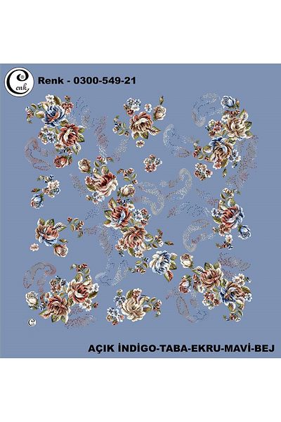 Cenk Γράψιμο με μοτίβο κέντημα - 0300-549 - Χρώμα-21