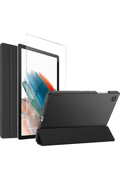 erorex حافظة ProCase لجهاز Galaxy Tab A8 مقاس 10.5 بوصة - أسود