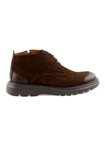 Pegia Cizme pentru bărbați din nubuck cu fermoar DG5016
