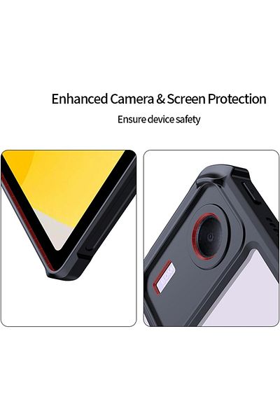 erorex جراب NALACAL لجهاز Xiaomi Redmi Pad SE مقاس 11 بوصة، مقاوم للتسرب، مقاوم للعرق، مقاوم لبصمات الأصابع، غلاف أسود صلب