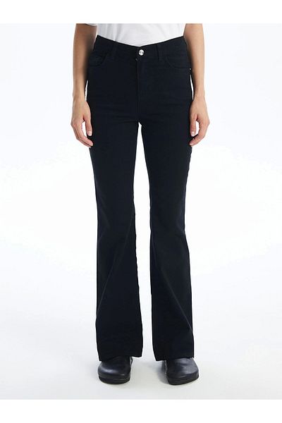 LC Waikiki Lcw Jeans Black Mars Flare Women's Jean Pants