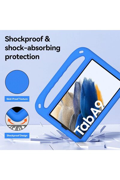 T Tersely جراب للأطفال لجهاز Samsung Galaxy Tab A9 - جراب من إسفنج EVA مقاوم للصدمات مع مقبض وحامل