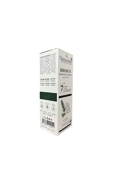 Naturaline Professional Rosemary Shampoo 400 ml 3 Pieces Roemary Shampoo 7 Natural Composition