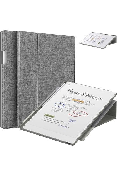 erorex حافظة LBMT لجهاز Remarkable Paper Pro Color مقاس 11.8 بوصة، مع عرض متعدد وغطاء Book Folio للسكون/التنشيط التلقائي
