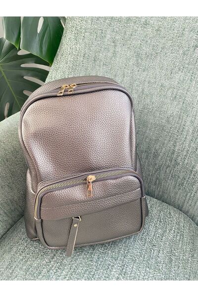 ESNEVA Women's Zippered Shoulder Backpack with Adjustable Strap Suitable for Daily Use