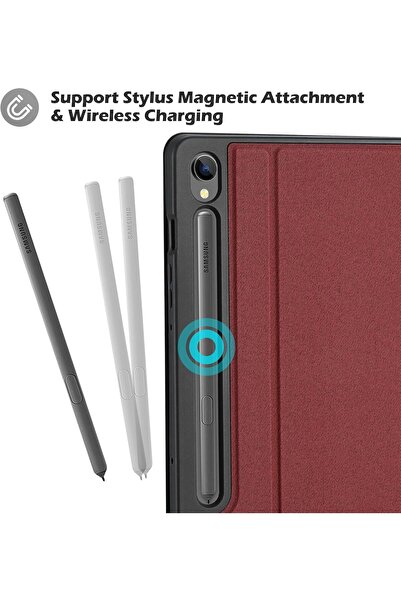 erorex حافظة ProCase الذكية لهاتف Galaxy S9 FE مقاس 10.9 بوصة، حافظة Folio Slim Stand Case ذات ظهر صلب واقٍ