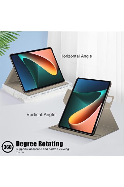 erorex KASTWAVE Case for Xiaomi Mi Pad 5 case,for Mi Pad 5 Pro Case, Elastic Strap Pen Holder Stand Auto