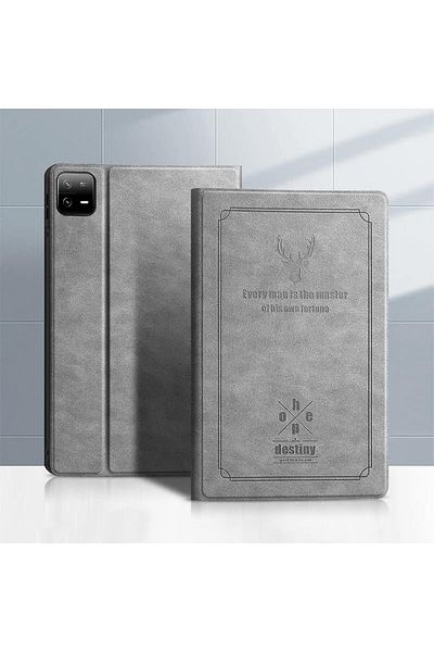 erorex حامل قابل للطي من الجلد الصناعي الفاخر من Fegishilly متوافق مع جهاز Xiaomi Pad 6 /Pad 6 Pro مقاس 11 بوصة