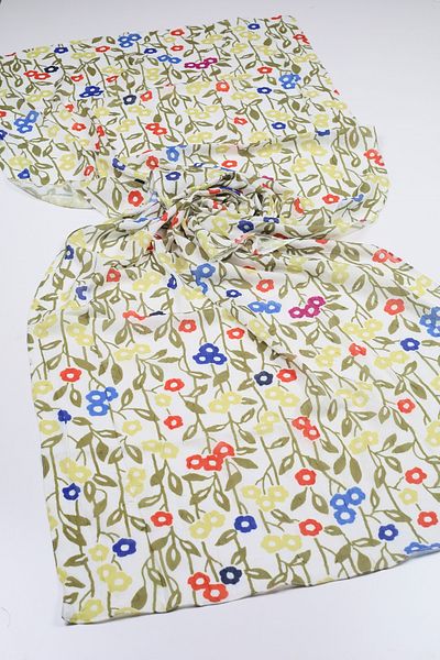 Modakaşmir Fashionable Cashmere Patterned Bamboo Shawl - Pattern-02 - Color-17