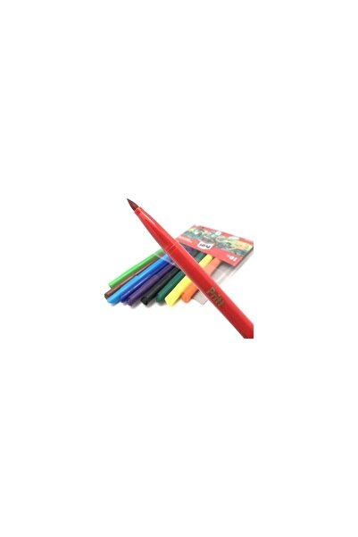 Pritt 10 Colored Felted Paint Pen with Brush Tip -2636377