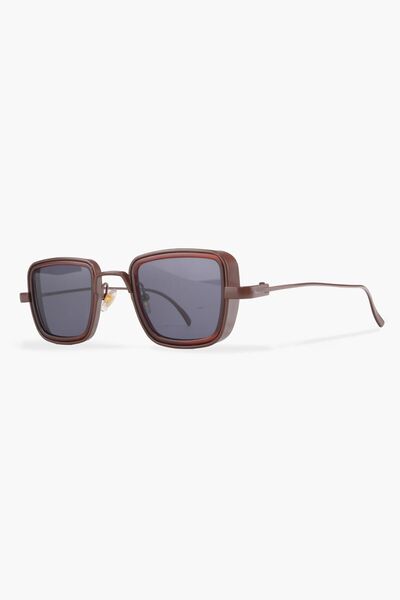 WATCHOFROYAL ROYAL EYEWEAR EX657 DARK BROWN SUNGLASSES