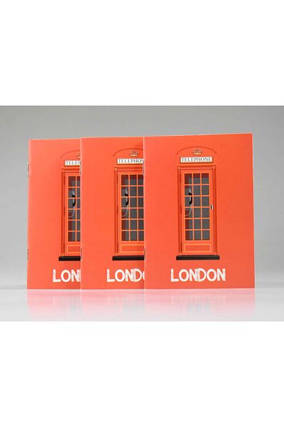 4nio Mini blocnotes din 3 piese London
