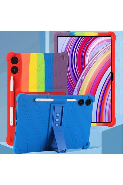 erorex جراب Fegishilly متوافق مع جهاز Xiaomi Poco Pad 12.1 بوصة 2024 اللوحي، غطاء حامل لجهاز Poco Pad