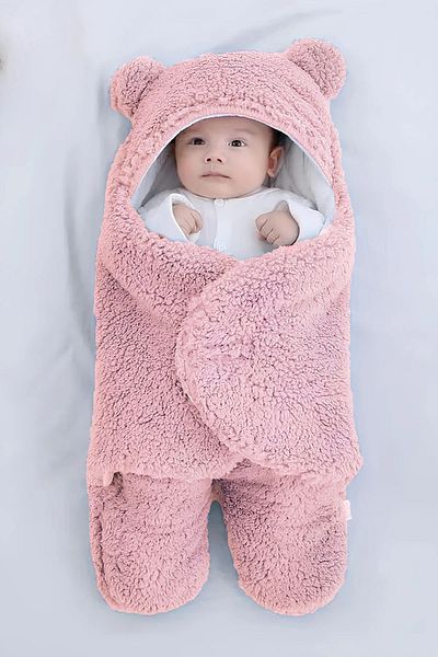 Mai Perla Baby Outer Swaddle - Cotton Lined Sleeping Bag