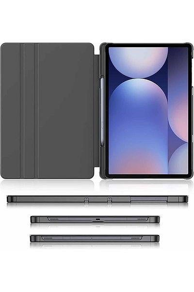 erorex جراب Tazweeq الواقي مقاس 12.4 بوصة لجهاز Samsung Galaxy Tab S10 /Tab S9 Plus / S9 FE مع حامل قلم S،