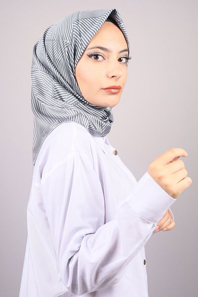 PİRAMİT Φουλάρι Rayon Eşarp Piramit Luxer Desenli - Desen-36, Ρανίκ-06