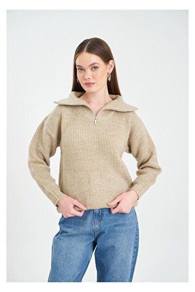 TIFFANY&TOMATO FERMUARLI TRİKO KAZAK