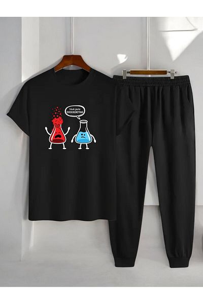 uyguntarz Unisex I Think You're Overreacting Σετ αθλητικών φόρμες με στάμπα