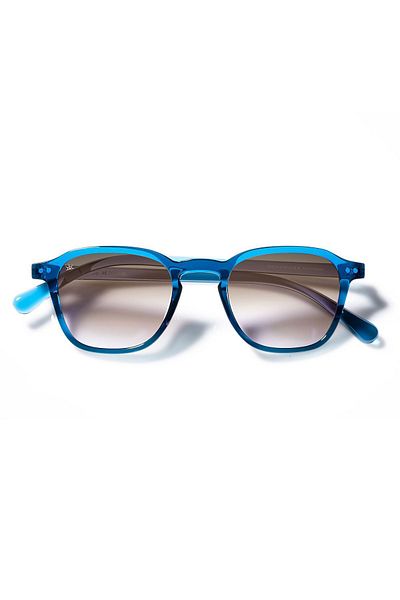 EYE OF HORUS EOH1129 C5 Navy Blue Unisex Sunglasses