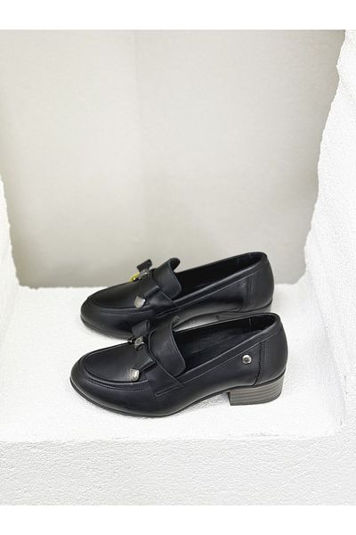 Mammamia D25YA-3365 PIELE VERITĂ CU FUNDĂ 4CM TOCURI PANTOF DE ZILNIC FEMEI