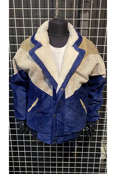 Aztek VİNTAGE KÜRKLÜ OVERSİZE MONT