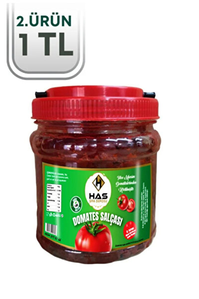 Has Şifa Deposu Gaziantep Güneş Kurusu El Yapımı Domates salçası 1 kg