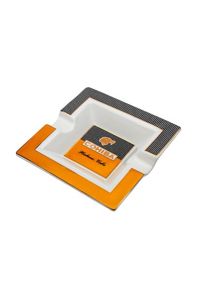COHİBA Порцеланов пепелник за пури Cohiba 2 големи размера