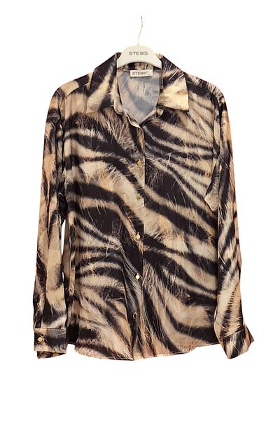 STEPS Patterned Satin Shirt