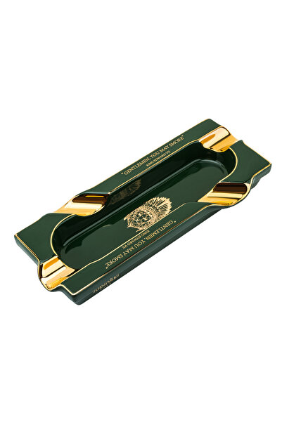 Lubinski Yeni Stil Uzun Dörtlü Puro Küllüğü Yeşil