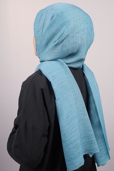 PİRAMİT Pyramid Solid Color Steps Shawl - Pattern-01 - Color-09