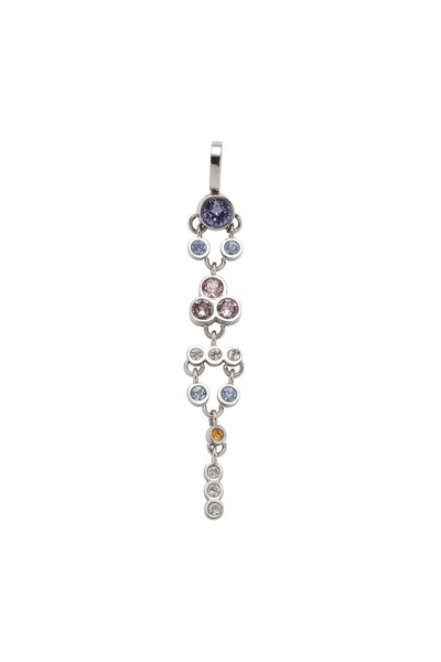 Renkli Swarovski® kristalli manyetik kolye ucu