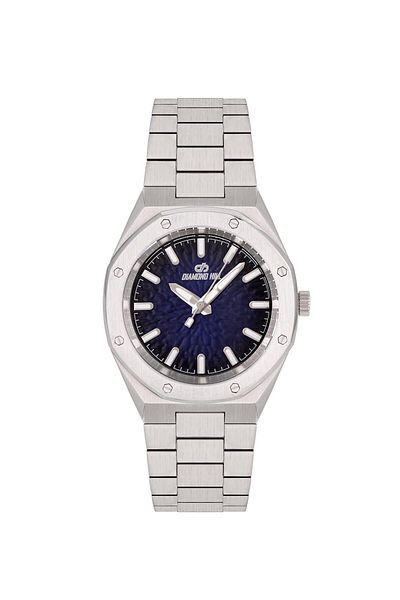 DIAMOND HILL Diamond Hill Men's Watch Silver Blue Dial Model 3253