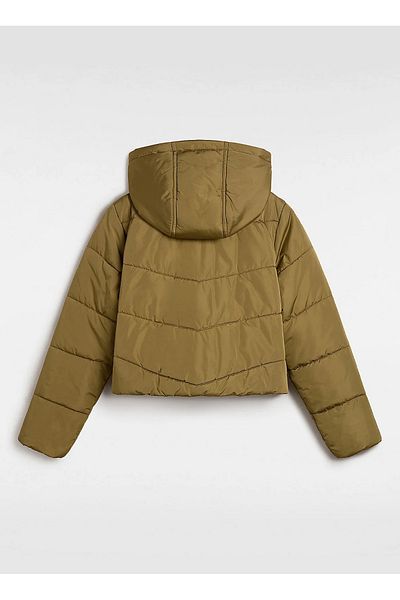 Vans VN000H5ECUQ1-MTE FOUNDRY CROP PUFF Mantouri verde ulei pentru femei