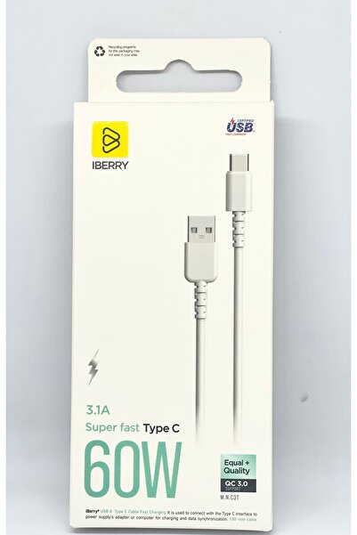 İBERRY İberry 60w Usb To Type-c Süper Hızlı Şarj Kablosu