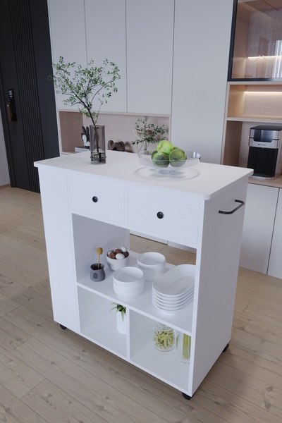 moka park avm Balım Servant Modern Şık Mutfak Masası Mutfak Adası