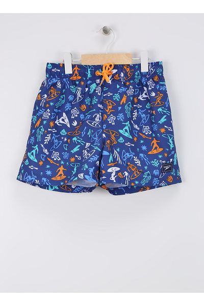 SPEEDO Pantaloni scurți pentru băiat - Costume de baie Speedo bleumarin 8- 00330716526 -SPEEDO PRT WSHT JM