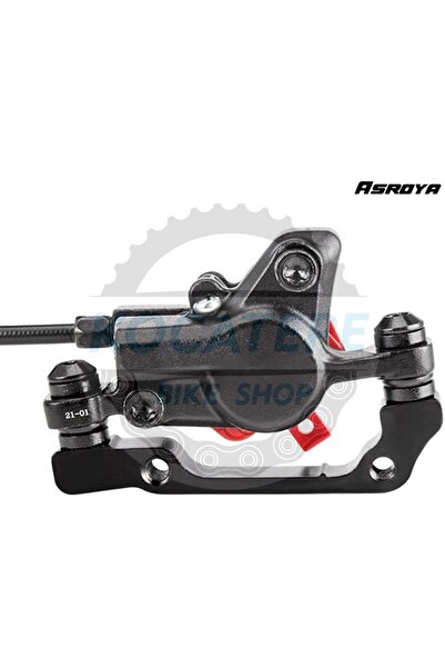 Asroya Bisiklet ARKA Hidrolik Disk Fren Seti (Hidrolik Fren Takımı) 1600mm Kablo 160mm Rotor