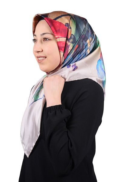 PİRAMİT Φουλάρι Luxer Pyramid με σχέδιο - Pattern-23, Color-11
