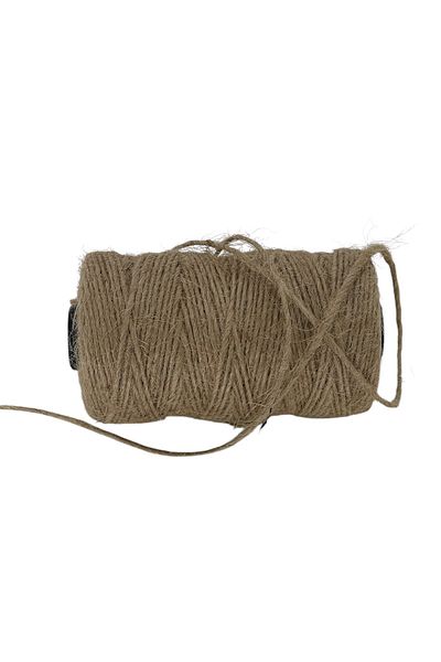 HUR-AY PACK Linen Yarn / 1 Bobi̇n / Raw Yarn / Gift Wrapping Yarn / 120 Gr.