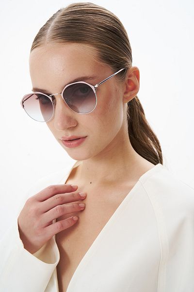 EYE OF HORUS Pink Women's Sunglasses - EOH63023 C8