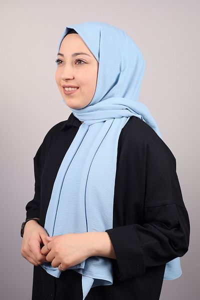 PİRAMİT Pyramid Solid Color Cotton Shawl - Pattern-01 - Color-09