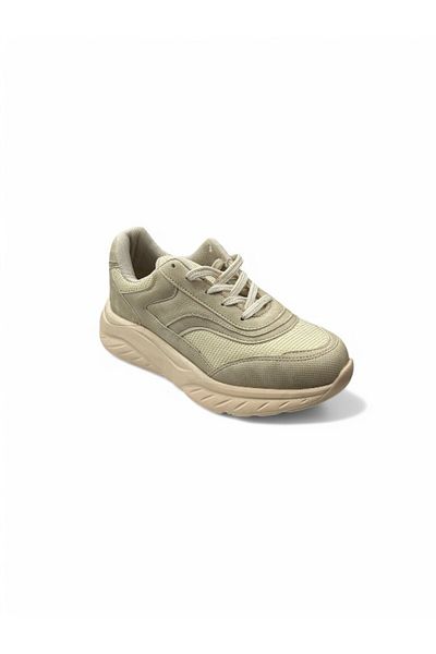 iskarpino Αθλητικά παπούτσια με κορδόνια Mesh Sneaker Beige Sand – Άνετα, ελαφριά και κομψά καθημερινά