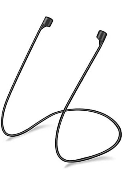 STOREMAX Bystoreby AirPods 1St Generation / 2. Magnetic Magnet Headphone Lanyard for Generation Black [AirPods 1/2