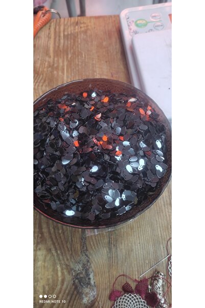 Kevser nur tuhafiye Siyah 20 gram pul payet oya pulu