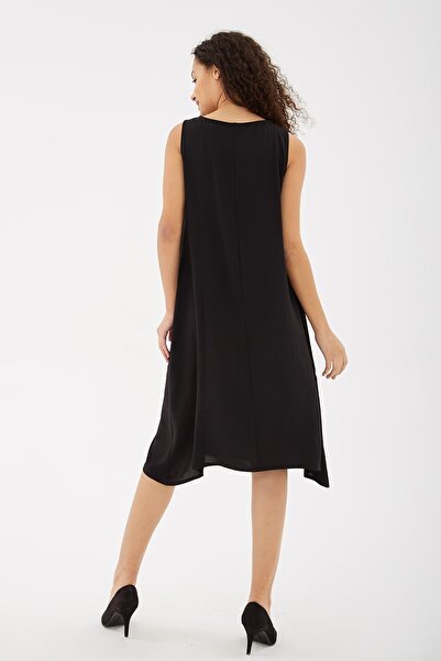 Fashion Friends 25Y0630K1 Kadın Kolsuz Elbise